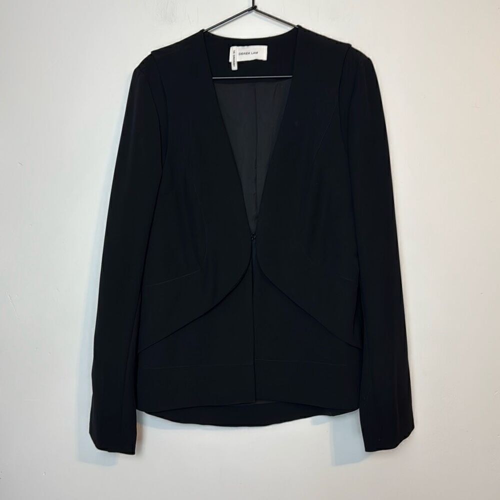 10 Crosby Derek Lam Black Blazer 8